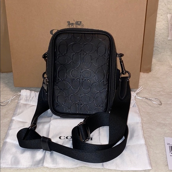 Coach Black Crossbody Bag - Picture 1 of 6